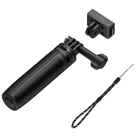 SmallRig 6151 - mini statyw i selfie stick (2w1) do kamer sportowych z adapterem mocowania do Insta360 X5 / Ace Pro / Ace Pro 2 - zawartość zestawu